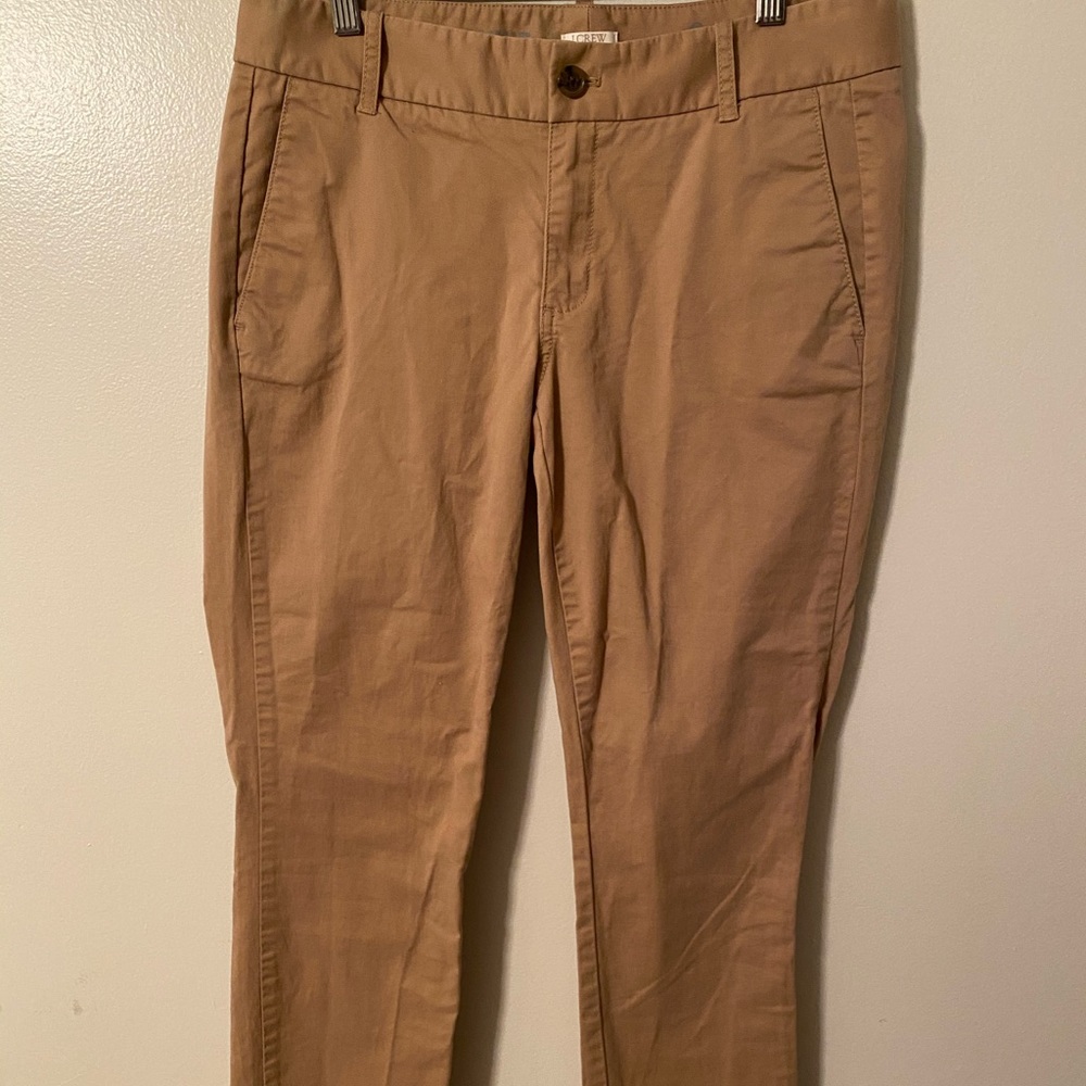J. Crew Frankie khaki pants